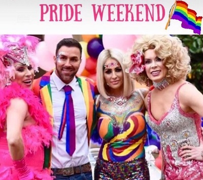 Dawn Ward became part of the London pride weekend