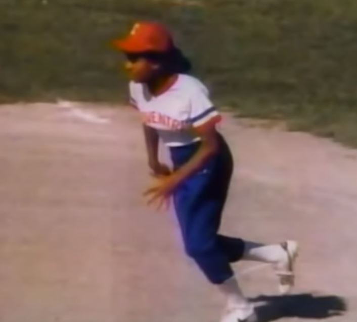 Desiree Washington in Coventry High School Softball Team