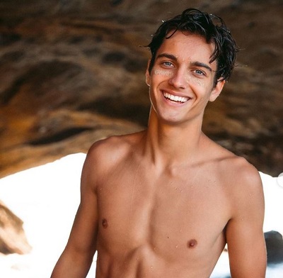 Dom Brack has lean body and does workout daily