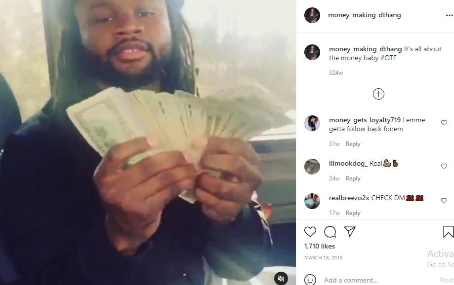 Dthang's first Instagram post