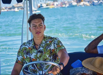 Dwight Ramos loves to go on beaches and near water areas