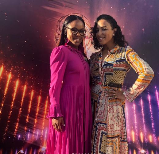 Eboni Nichols with her bestie