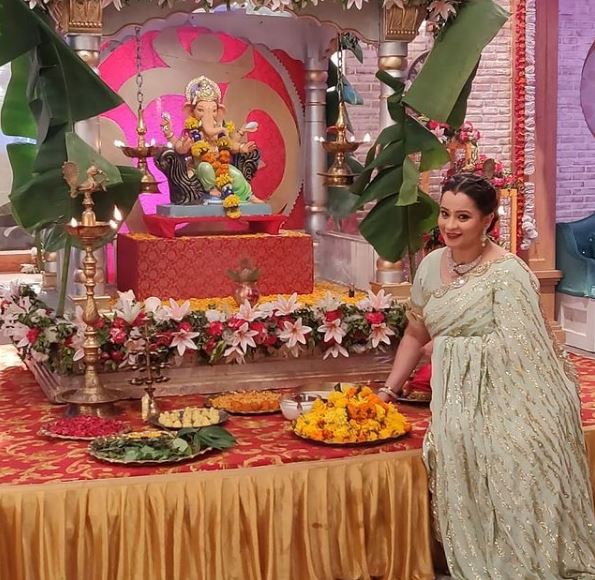 Ekta Sharma is a devotee of lord Ganesha