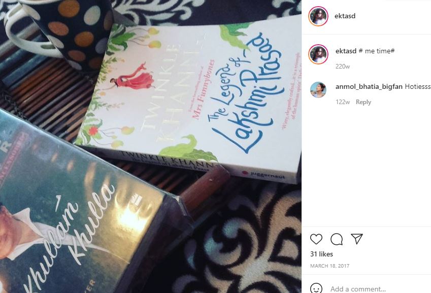Ekta Sharma is an avid reader