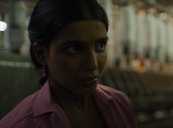 Famous South Indian actress Samantha Akkineni as Rajalekshmi Chandran (Raji)