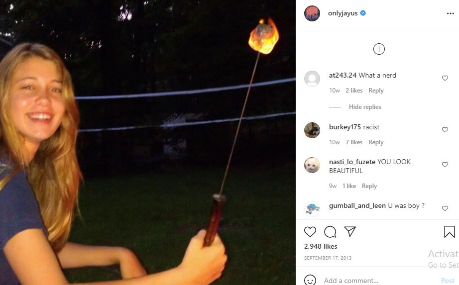 First Instagram post of Onlyjayus