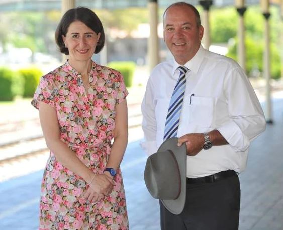 Gladys Berejiklian and her former boyfriend Daryl Maguire