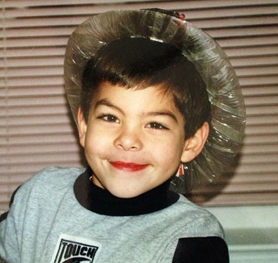 Hale Leon's childhood picture