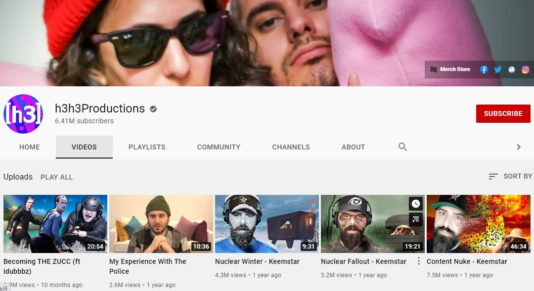 Hila Klein YouTube channel