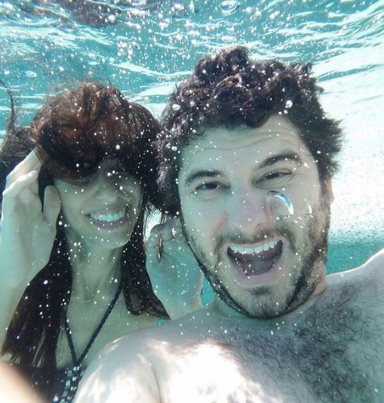 Hila Klein likes to swim