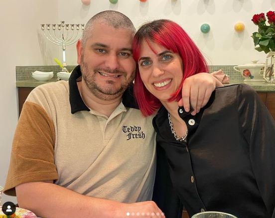 Hila Klein with her husband