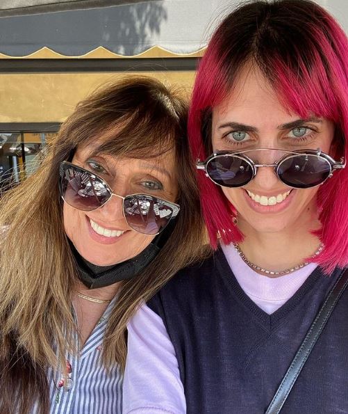 Hila Klein with her mother