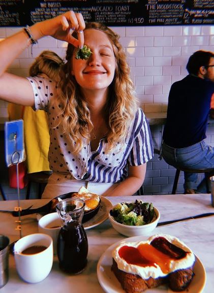 Hope Lauren is a foodie