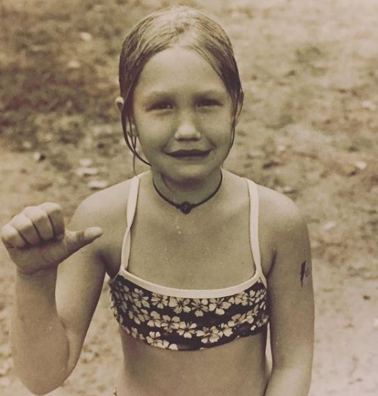 Hope Lauren's childhood photo