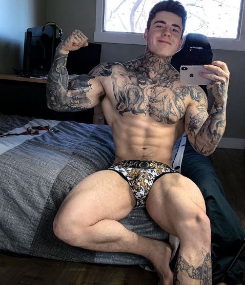 Jake Andrich is a fitness model
