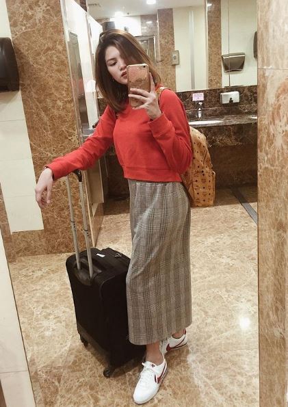 Jinky Serrano loves traveling
