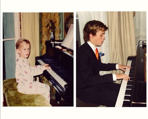 John Owen Lowe loves to play piano