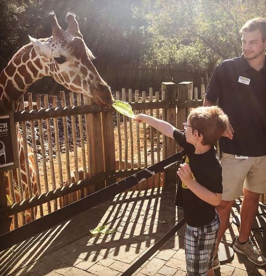 Julian Hilliard is an animal lover