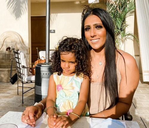 Kashe Quest with her mother Sukhjit Athwal