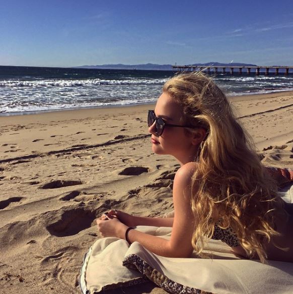 Katie Kelly at Beach