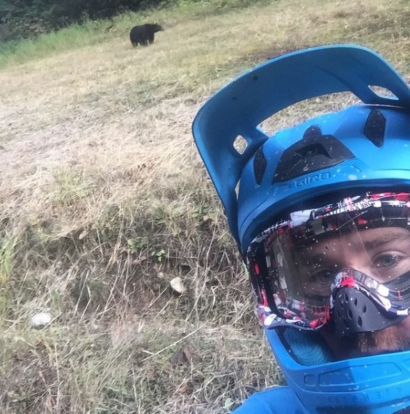 Kelsey Flower likes to do mountain biking