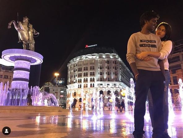 Krishna Priya Mohan visits Europe with her husband