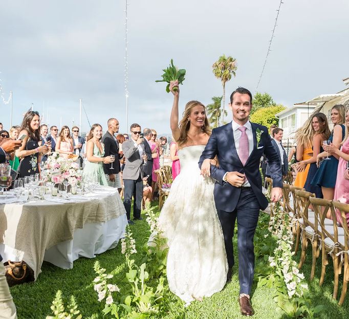 Laura Vassar married Kristopher Brock