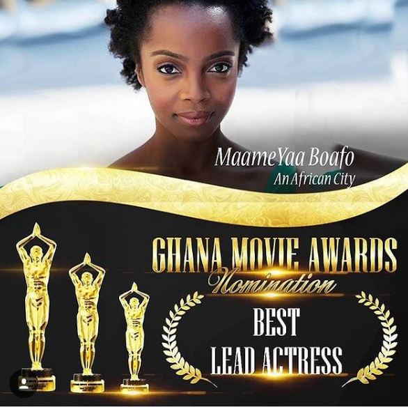 MaameYaa Boafo nominated for the Best Lead Actress