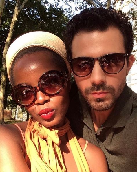 MaameYaa Boafo with her co-actor Lucio Nieto
