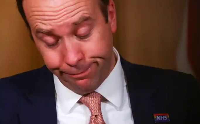 Matt Hancock appologize and resigned from his job for breaking COVID-19 rules