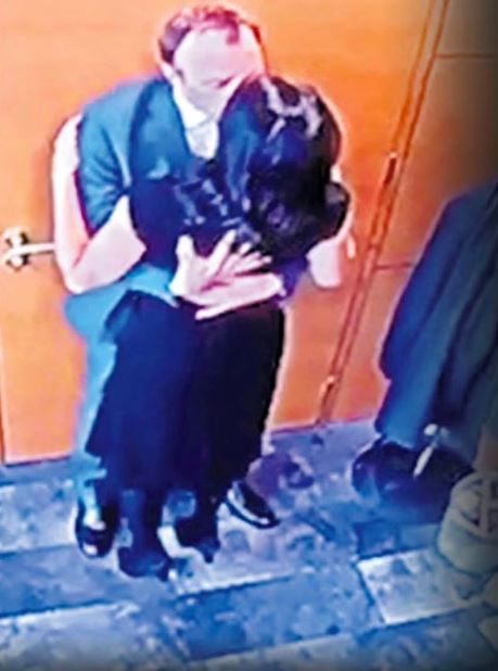 Matt Hancock spotted kissing his aide Gina Coladangelo
