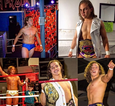 Michael Cammett won various prizes and big titles like IWF Junior Heavyweight Championship, IWF 2014, 2015, 2016 Wrestler of the Year