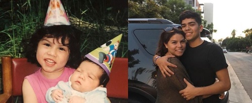 Miguel Angel Garcia and his sister Mayte Garcia