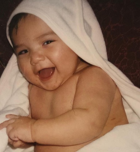 Miguel Angel Garcia as a new born