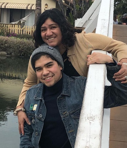 Miguel Angel Garcia shared a picture with his mother on Instagram