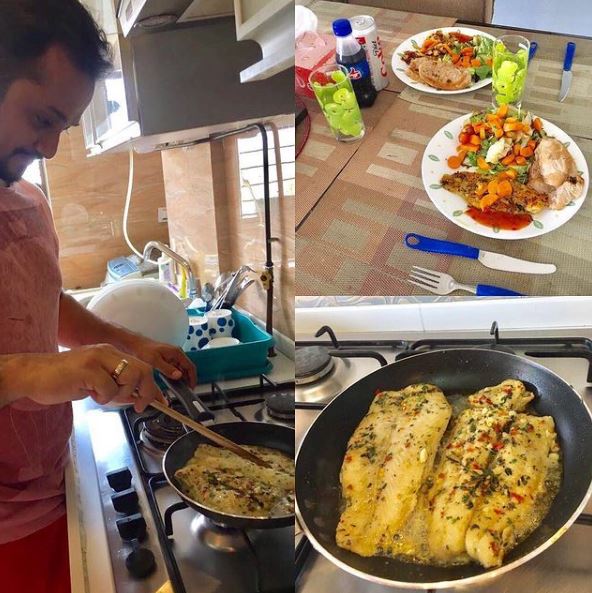 Mustafa Raj loves cooking