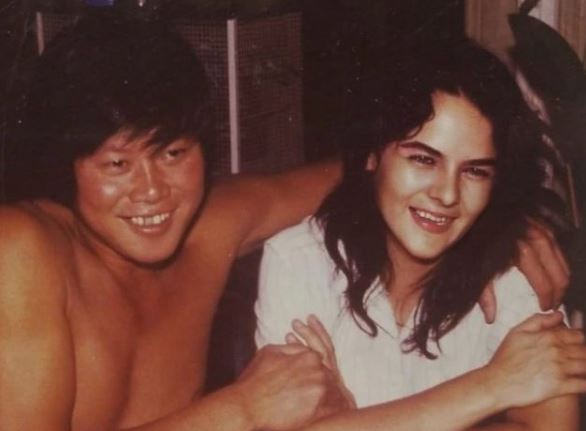 Mylène Jampanoï parents