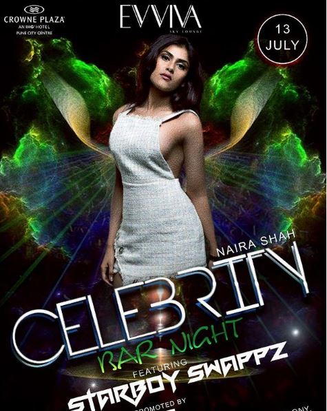 Naira Shah appeared in Celebrity Bar Night