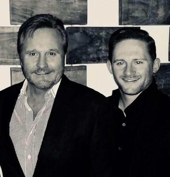 Narvel Blackstock with his son Shelby Blackstock