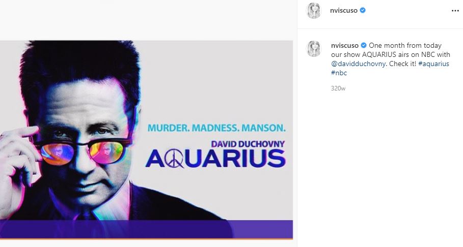 Natalie Viscuso also worked in NBC show Aquarius