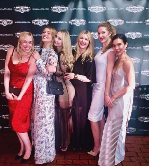 Natalie Viscuso with her friends
