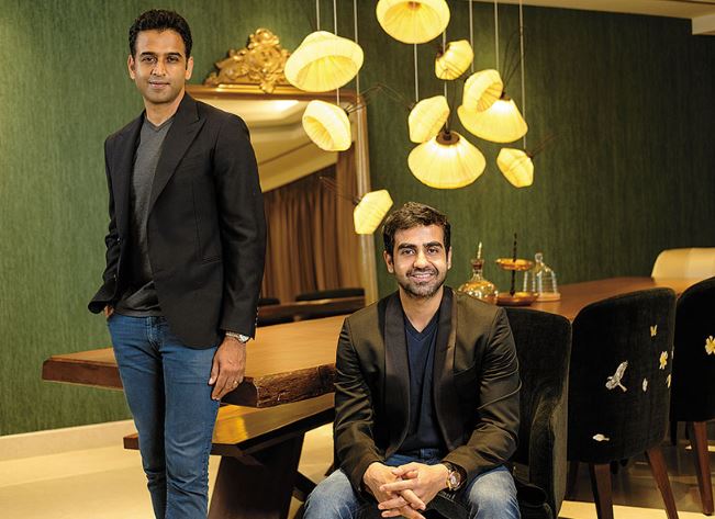 Nikhil Kamath and his brother Nithin Kamath