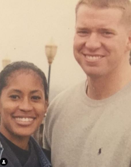 Old image of Kenya Duke with Gary Owen