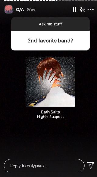 Onlyjayus favorite band