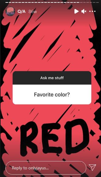 Onlyjayus favorite color