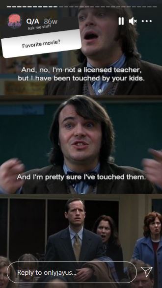 Onlyjayus favorite movie