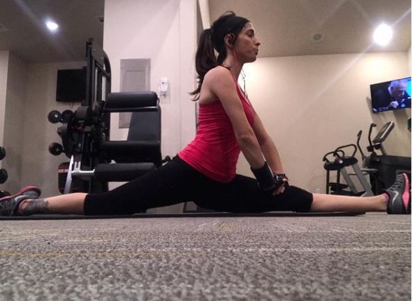Paula Marcenaro Solinger is a fitness freak
