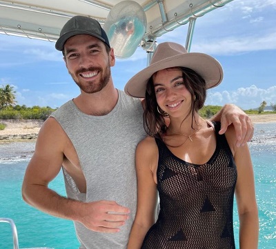 Priscilla Huggins with her boyfriend James Williams