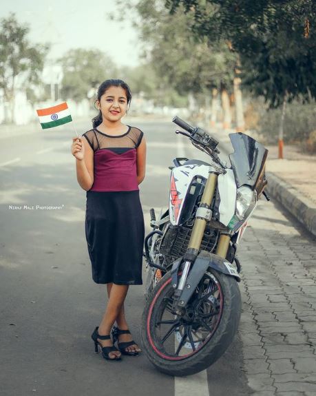 Rashi Shinde celebrating Republic Day