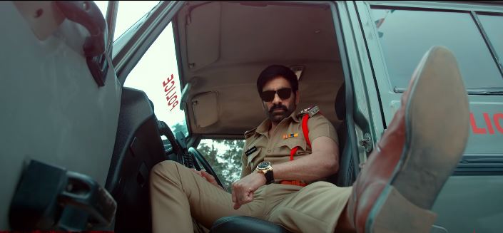 Ravi Teja played the lead role of Pothuraju Veera Shanker